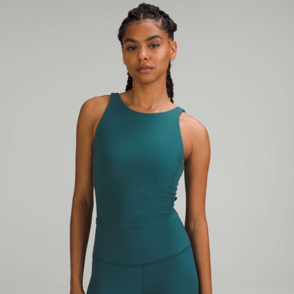 Lululemon Align Ribbed High-Neck
Tank Top - Jasper